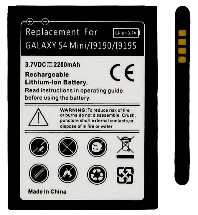 tempo gastheer Diakritisch Batterij Samsung Galaxy S4 Mini, Telefoon-Batterijen.nl