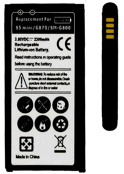 twist Oppervlakkig Achterhouden Batterij Samsung Galaxy S5 Mini, Telefoon-Batterijen.nl