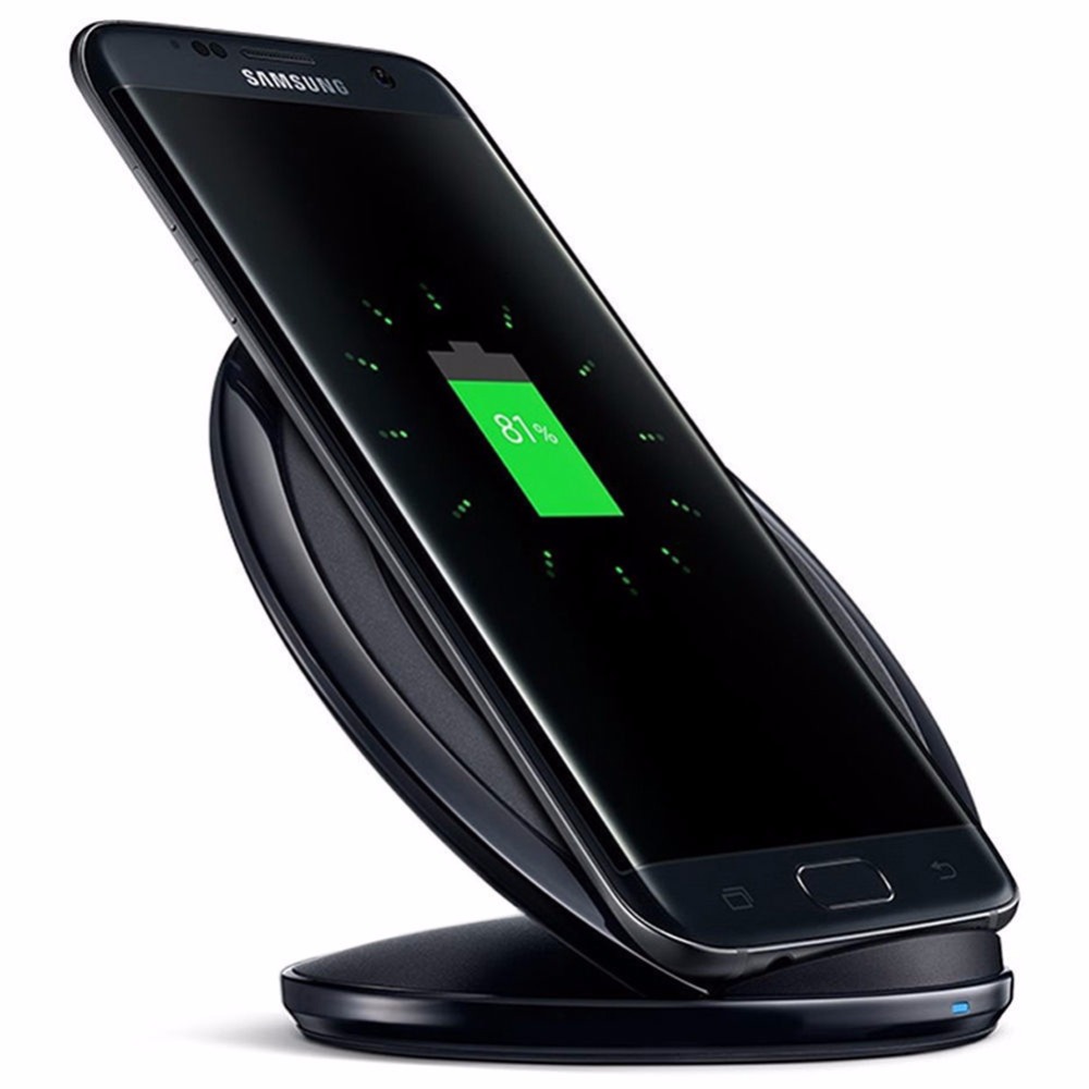 Dor balkon wildernis Draadloze oplader Samsung S7 Edge (zwart), Telefoon-Batterijen.nl